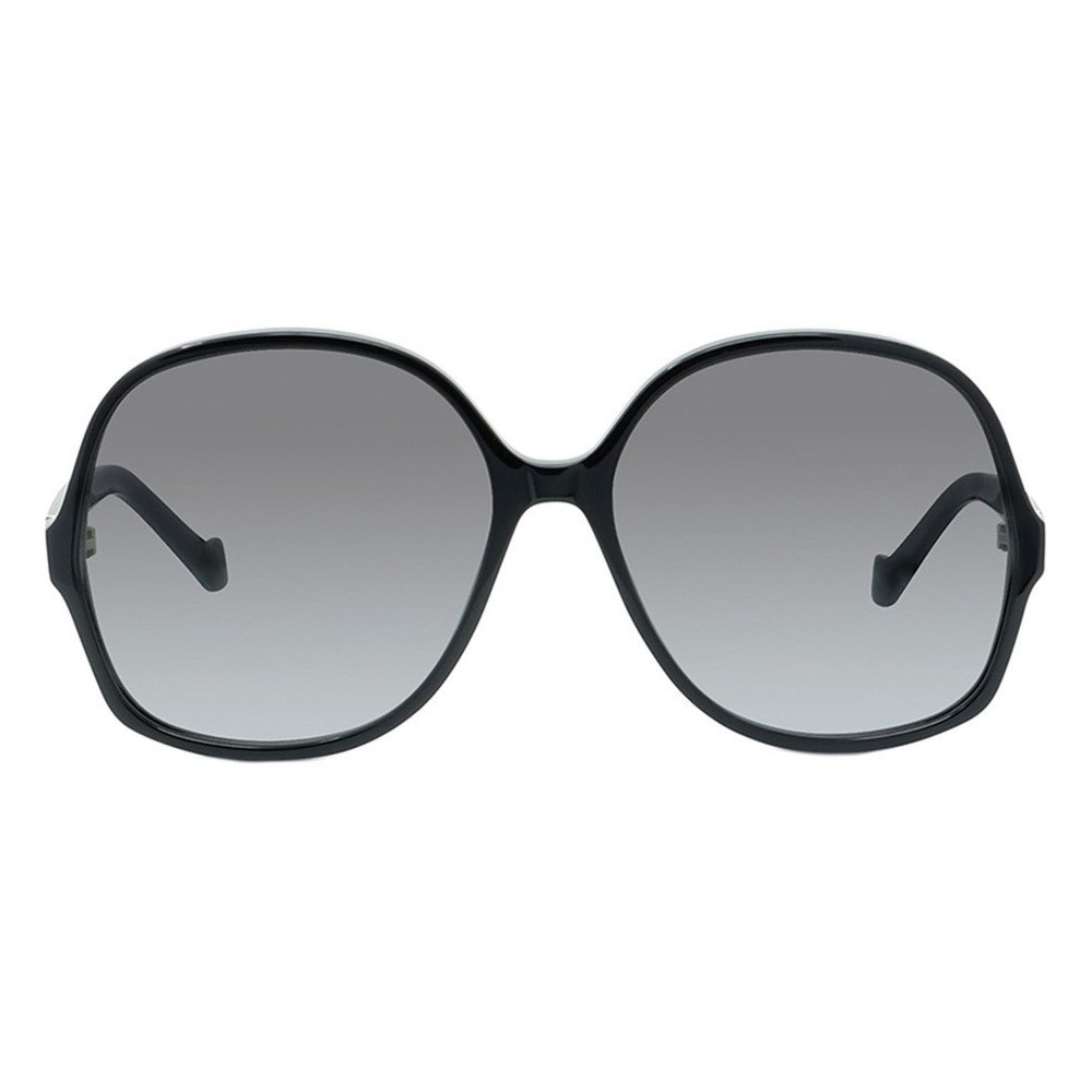 loewe oversized round sunglasses in black gradient designer LW400621 glam luxury